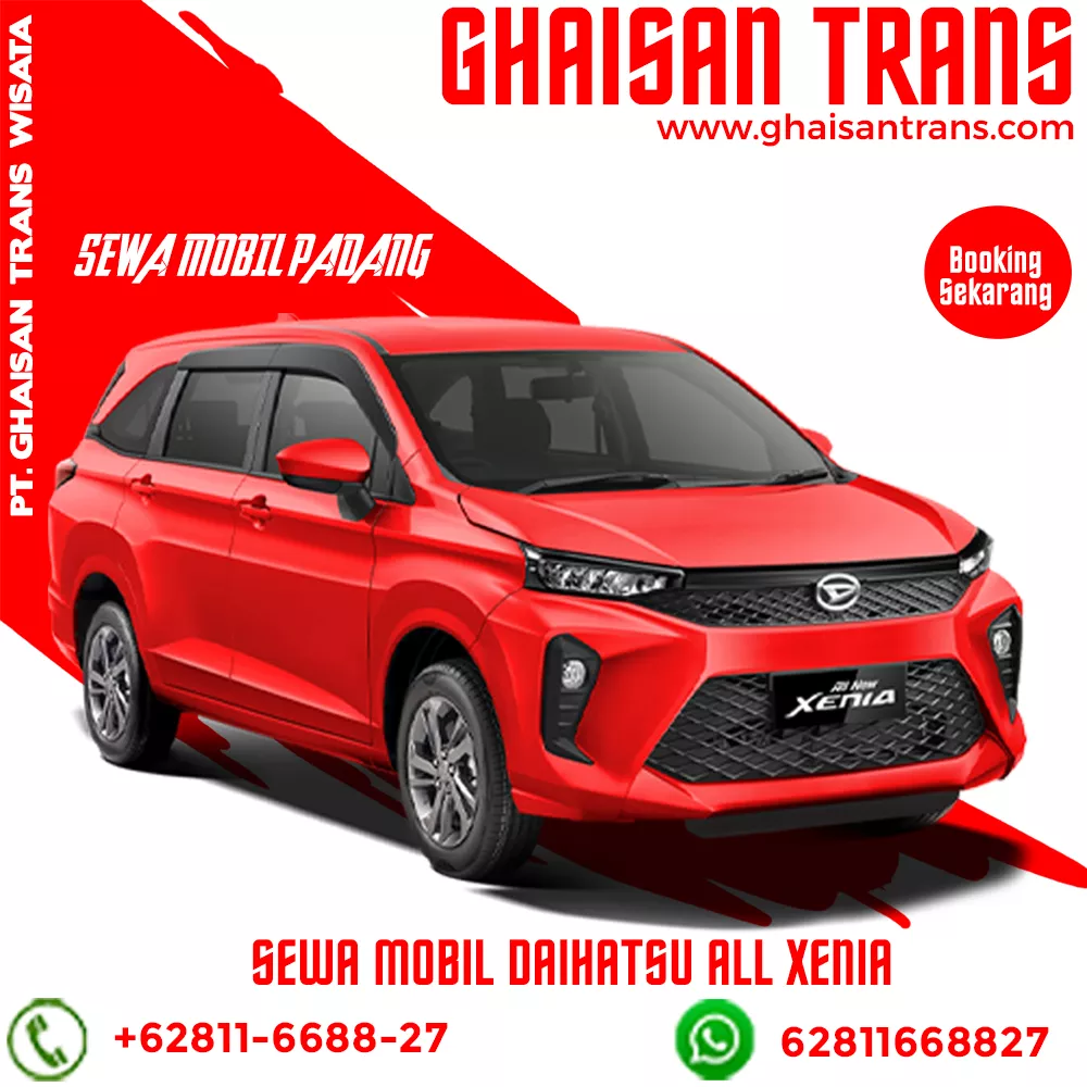 Sewa mobil padang tipe all new xenia murah di kota padang sumatera barat, rental mobil all new xenia di padang dengan sopir
