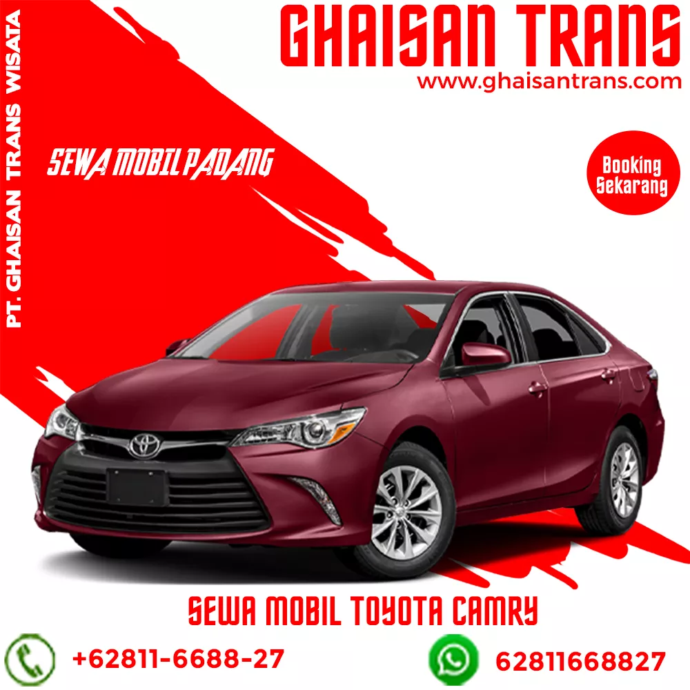 Sewa mobil padang tipe camry murah di kota padang sumatera barat, rental mobil camry di padang dengan sopir