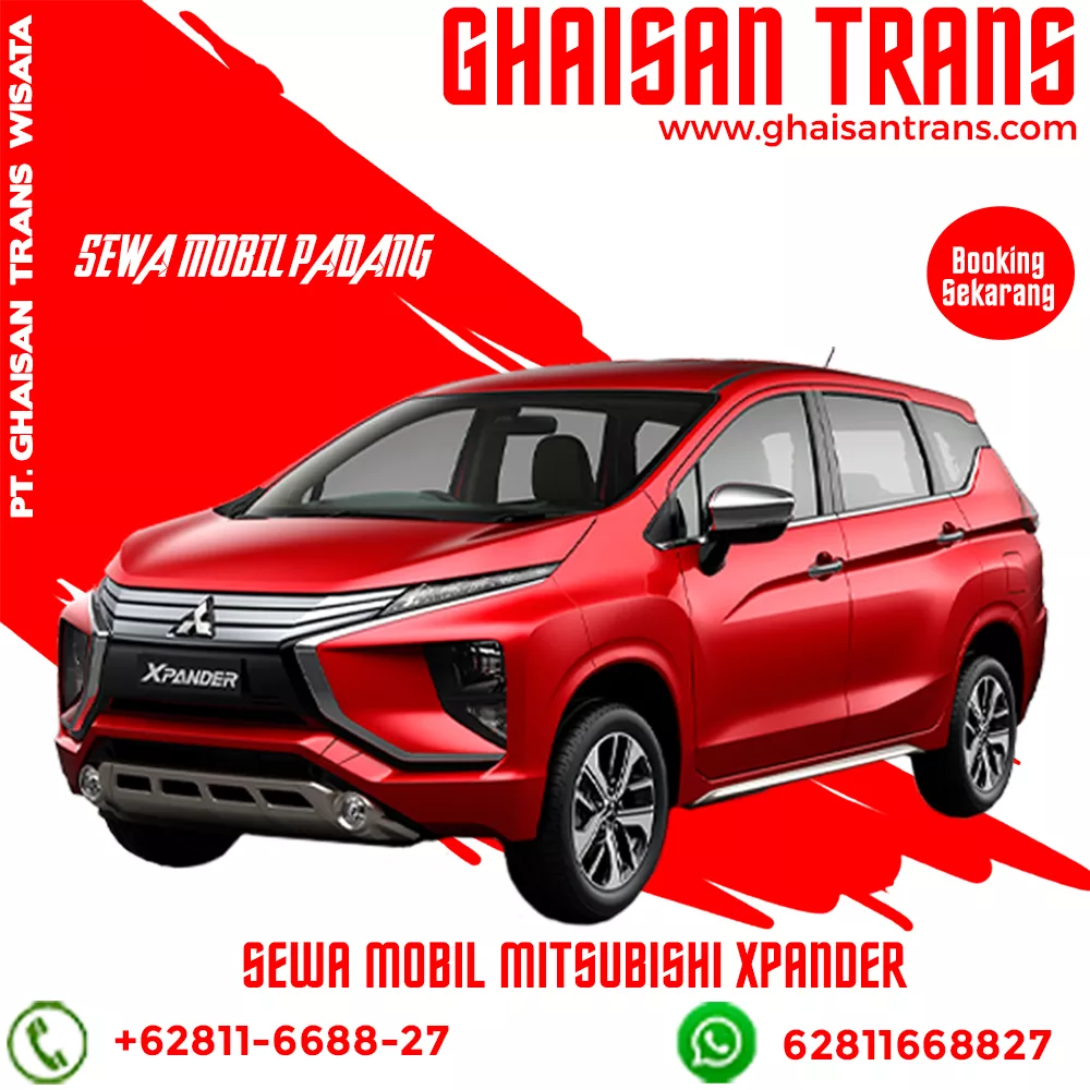 Sewa mobil padang tipe xpander murah di kota padang sumatera barat, rental mobil xpander di padang dengan sopir